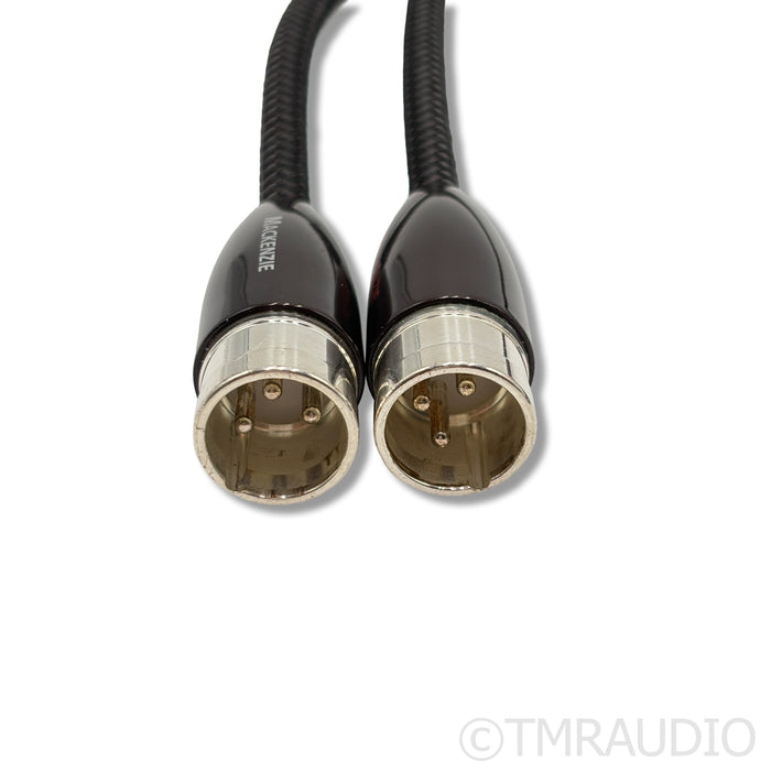 AudioQuest Mackenzie XLR Interconnects; 1.5m Cable Pair