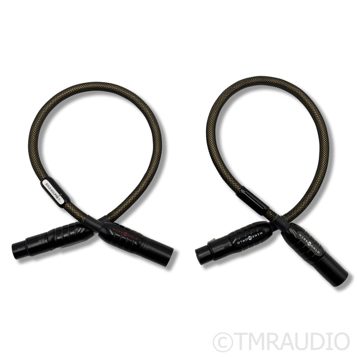 WireWorld Gold Eclipse 7 XLR Interconnects; 0.5m Cable Pair