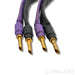 Analysis Plus Solo Crystal Oval 8 Bi-Wire Speaker Cables; 2ft Pair