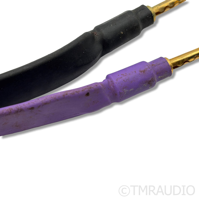 Analysis Plus Solo Crystal Oval 8 Bi-Wire Speaker Cables; 2ft Pair