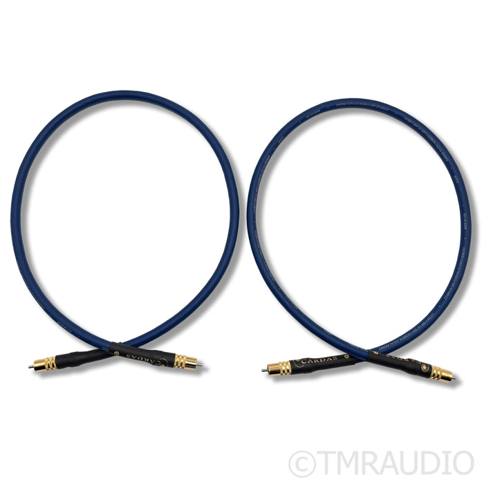 Cardas Clear RCA Interconnects; 1m Cable Pair
