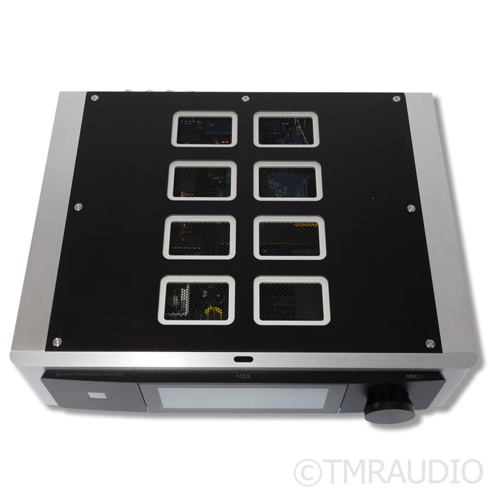 NAD M33 v1 BluOS Streaming Integrated Amplifier; Built-In DAC; MM/MC Phono