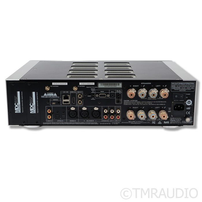 NAD M33 v1 BluOS Streaming Integrated Amplifier; Built-In DAC; MM/MC Phono
