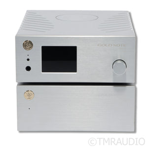 Gold Note DS-10 Plus Streaming DAC / Preamplifier / Headphone Amplifier; PSU-10