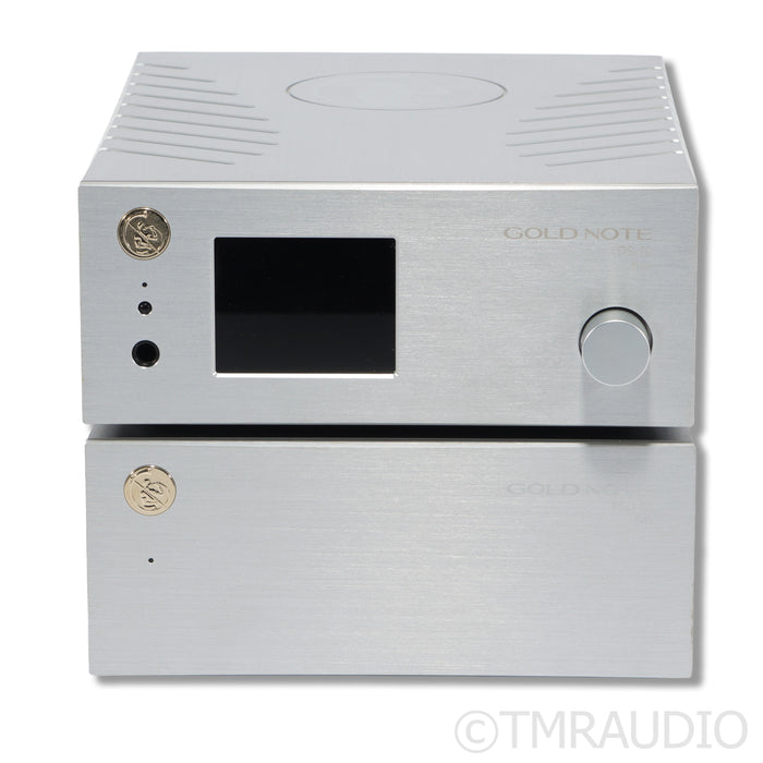 Gold Note DS-10 Plus Streaming DAC / Preamplifier / Headphone Amplifier; PSU-10