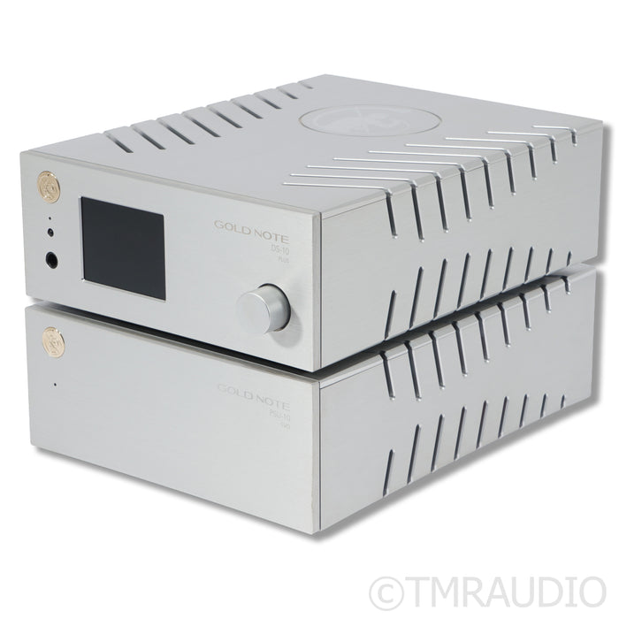 Gold Note DS-10 Plus Streaming DAC / Preamplifier / Headphone Amplifier; PSU-10
