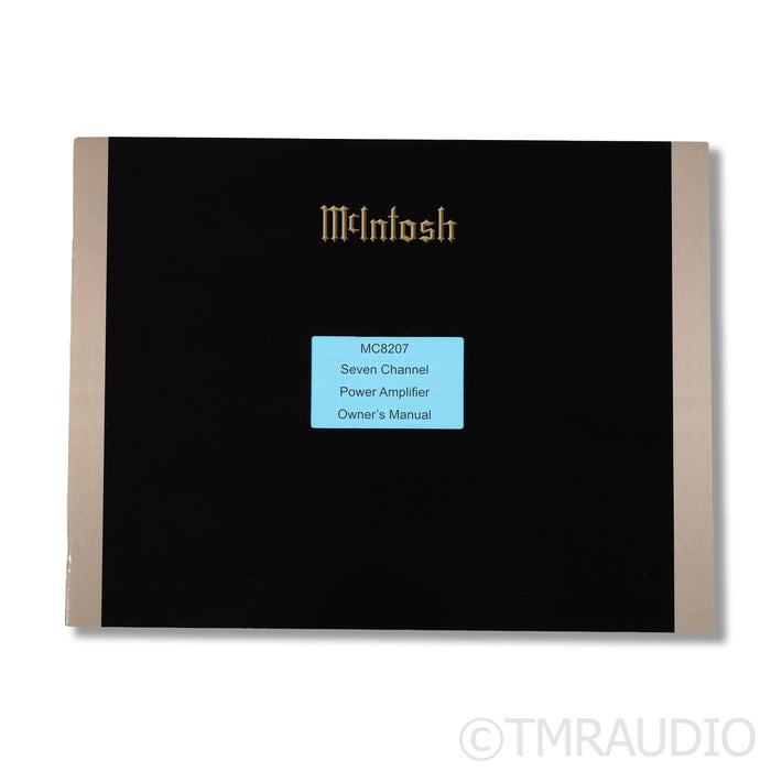 McIntosh MC8207 7-Channel Power Amplifier