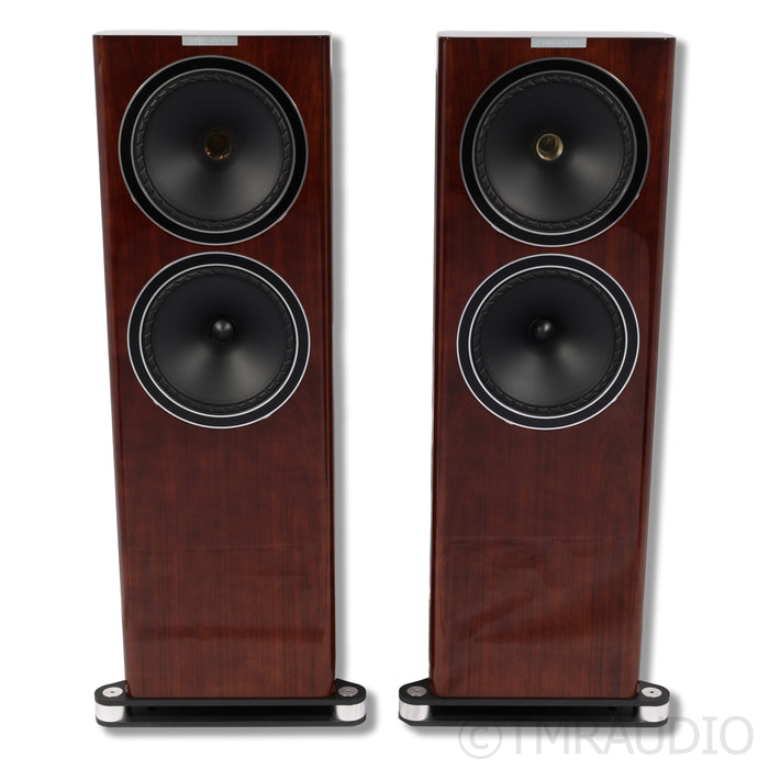 Fyne Audio F704 Floorstanding Speakers; Walnut