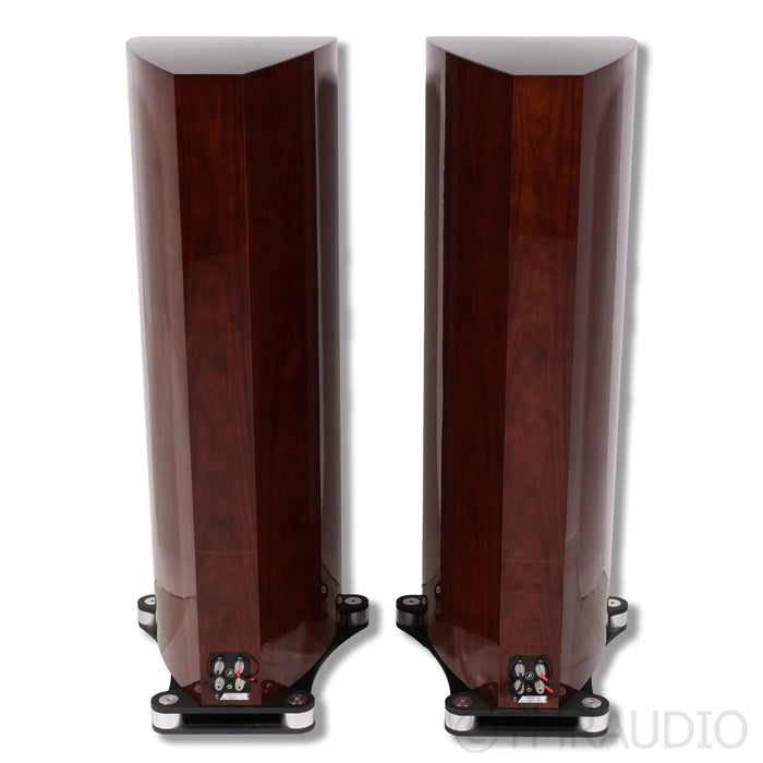 Fyne Audio F704 Floorstanding Speakers; Walnut