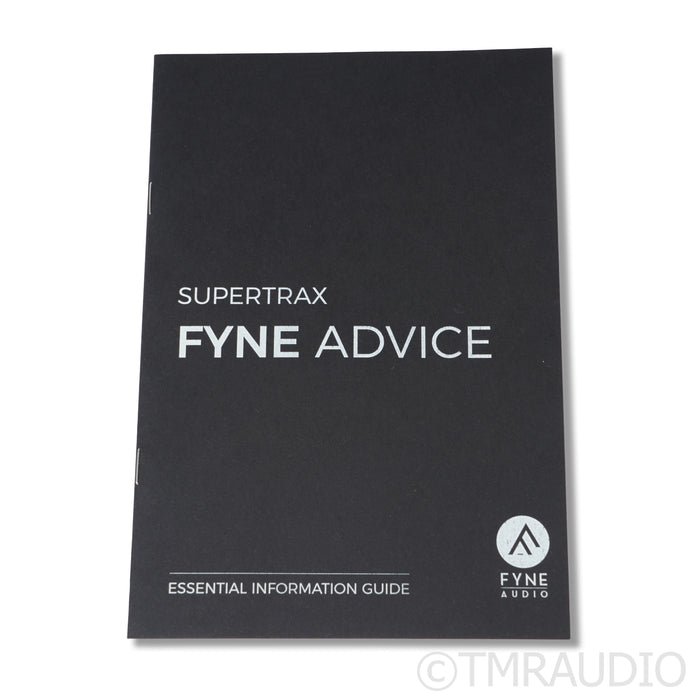 Fyne Audio SuperTrax Super Tweeters; SC1 Premium Cable Kit Upgrade; Gloss Black