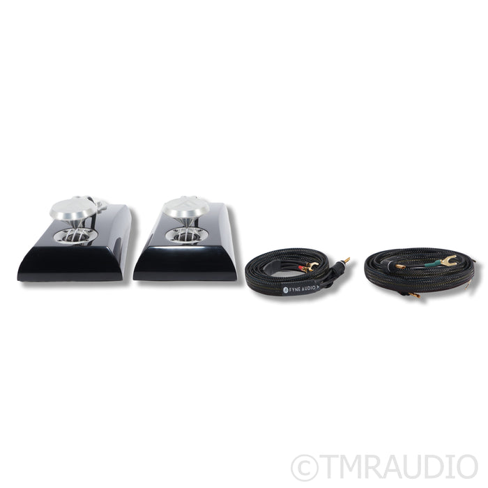 Fyne Audio SuperTrax Super Tweeters; SC1 Premium Cable Kit Upgrade; Gloss Black