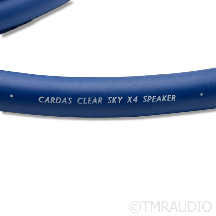 Cardas Clear Sky X4 Speaker Cables; 8ft Pair