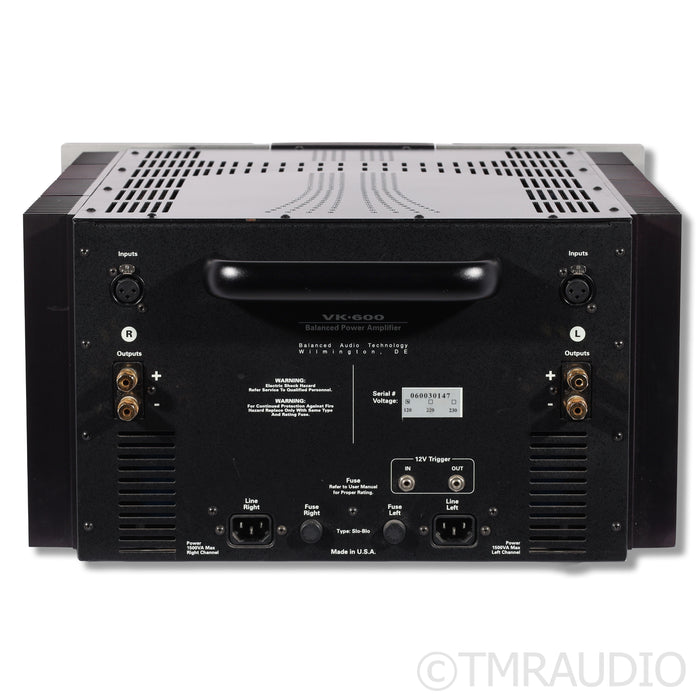 BAT VK-600SE Power Amplifier
