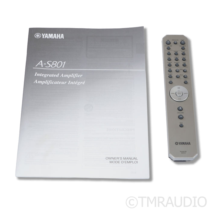 Yamaha A-S801 Integrated Amplifier w/ Built-In DAC & MM Phono (Open Box)