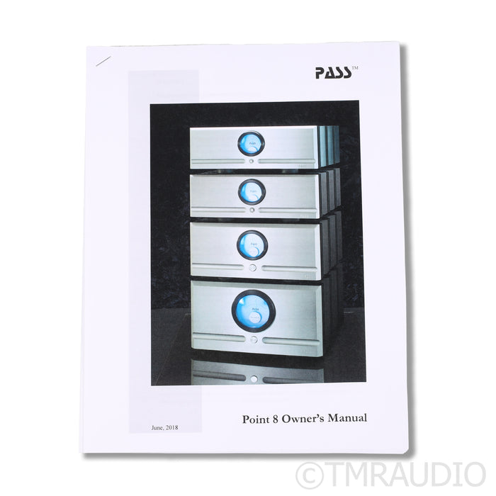 Pass Labs XA30.8 Class-A Power Amplifier