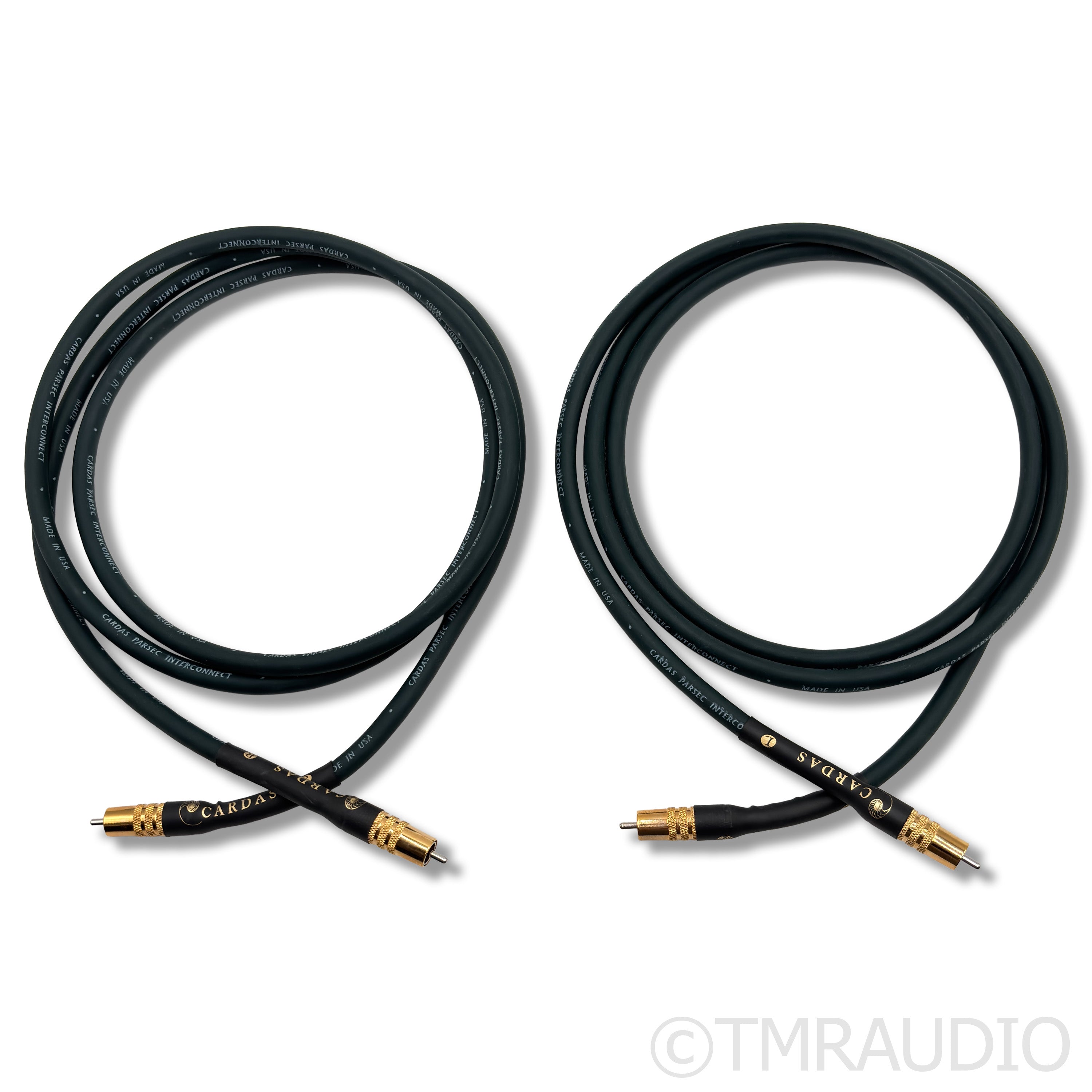 ★カルダス★ＣＡＲＤＡＳ ２Ｘ ＲＣＡケーブル／2set Cardas Parsec RCA Interconnects; 2m Cable Pair — The Music Room