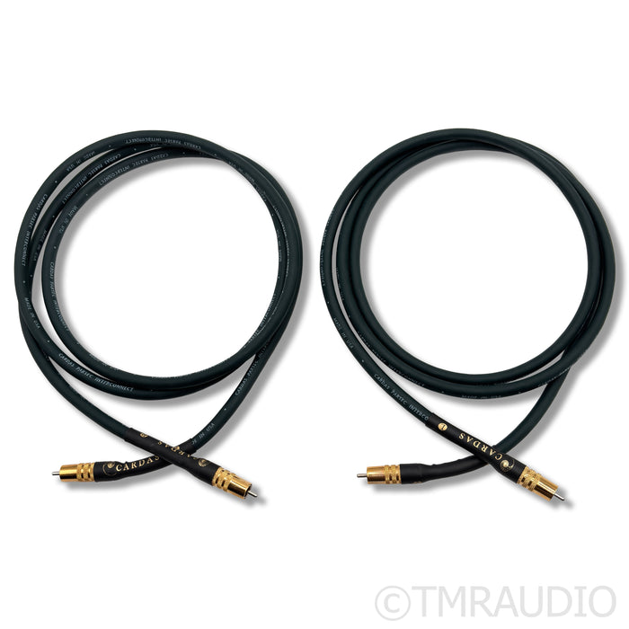 Cardas Parsec RCA Interconnects; 2m Cable Pair