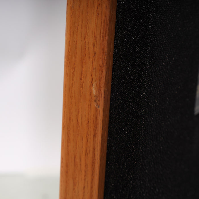 Magnepan MG 20.7 Planar Magnetic Floorstanding Speakers; Oak & Black Fabric