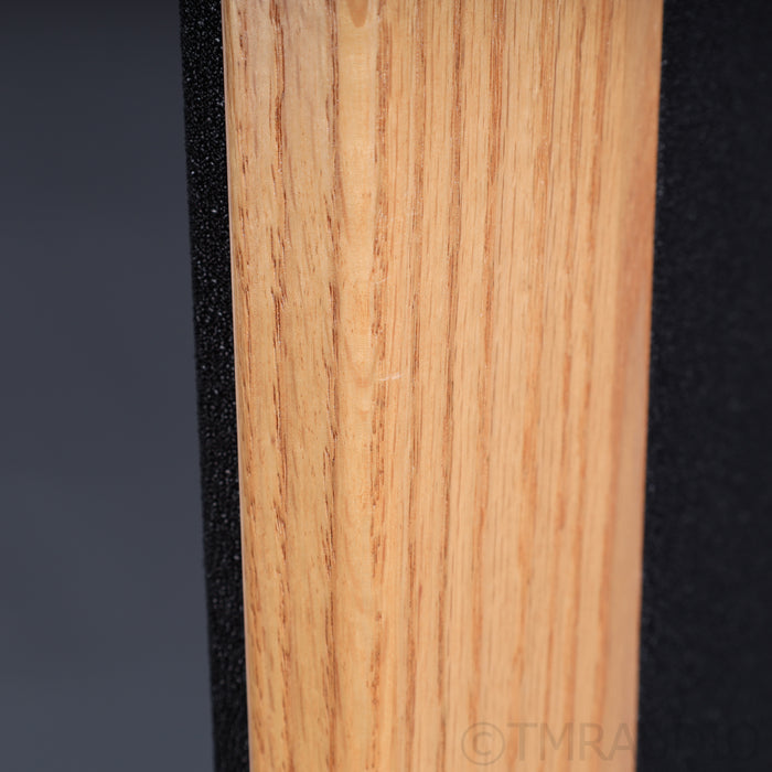 Magnepan MG 20.7 Planar Magnetic Floorstanding Speakers; Oak & Black Fabric