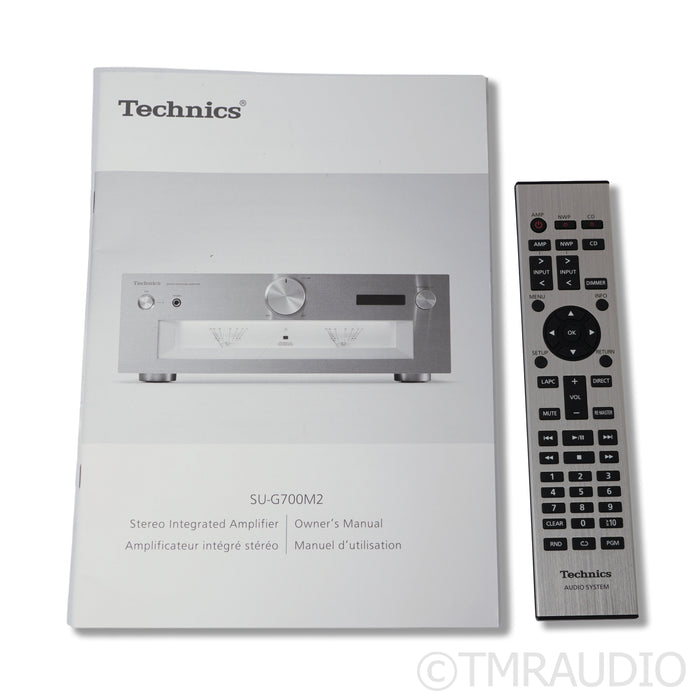 Technics SU-G700M2 Integrated Amplifier w/ Built-In DAC & MM/MC Phono