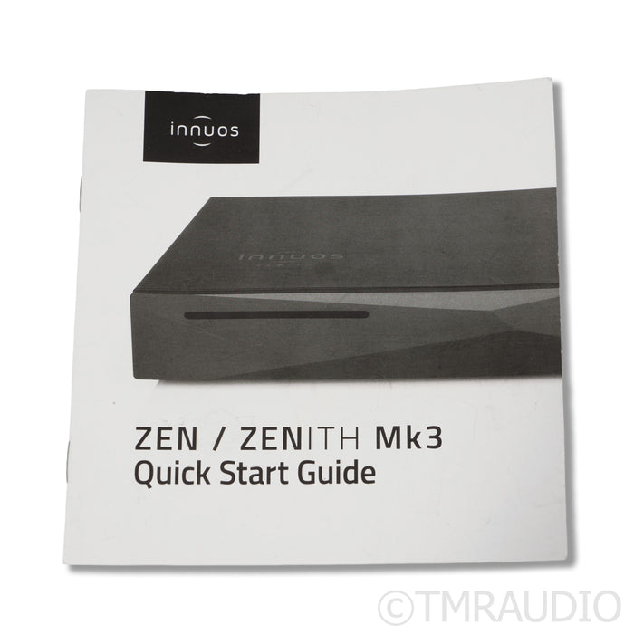 Innuos ZEN MK3 Server / Streamer; 2TB