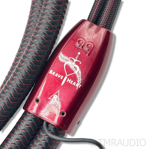 AudioQuest Brave Heart Speaker Cables; 3m