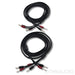 AudioQuest Rocket 11 Bi-Wire Speaker Cables; 8ft