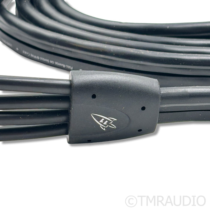 AudioQuest Rocket 11 Bi-Wire Speaker Cables; 8ft