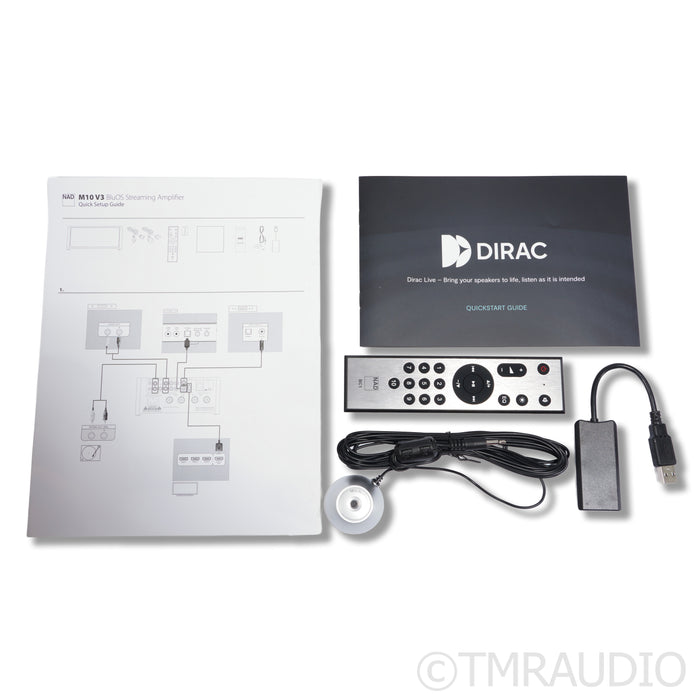 NAD Electronics M10 V3 Streaming Integrated Amplifier; MM Phono; DAC