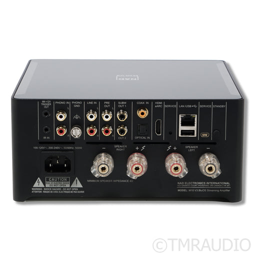 NAD Electronics M10 V3 Streaming Integrated Amplifier; MM Phono; DAC