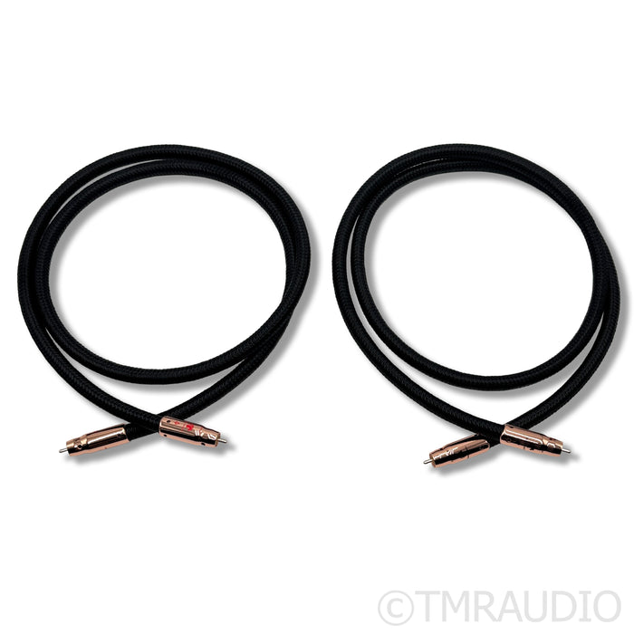 AudioQuest Black Beauty RCA Cables; 1m