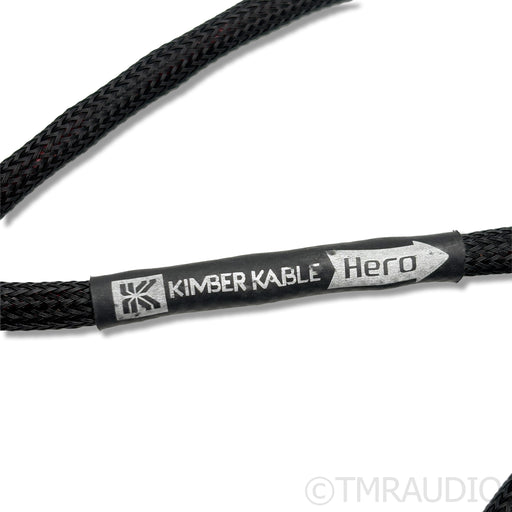 Kimber Kable Hero RCA Interconnects; 4m Cable Pair