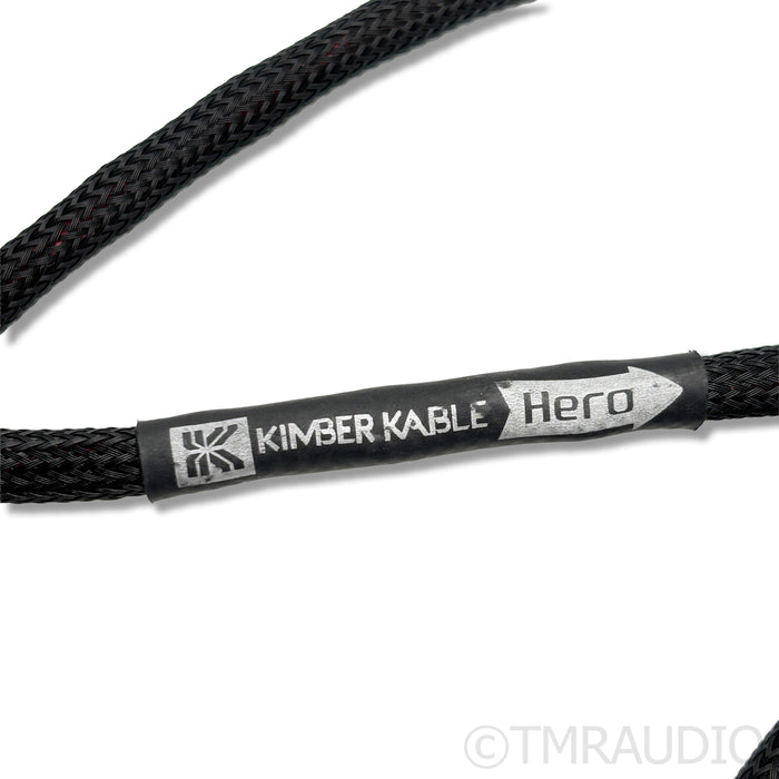 Kimber Kable Hero RCA Interconnects; 4m Cable Pair