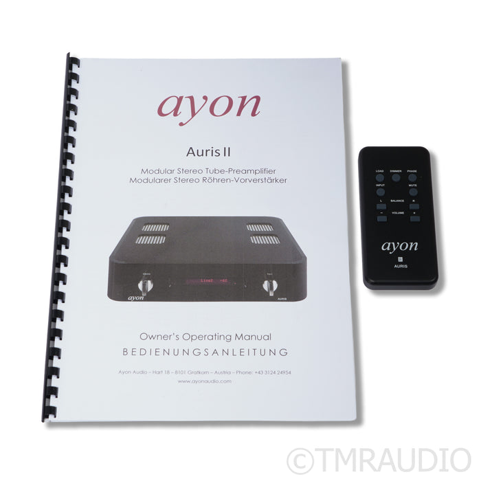 Ayon Audio Auris II Class-A Tube Preamplifier