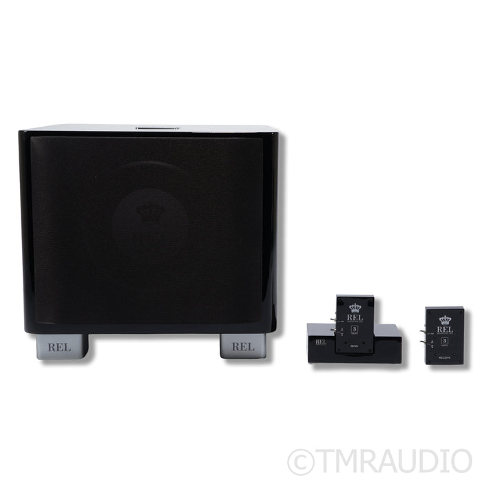 REL Acoustics T/7x Subwoofer; Wireless Arrow 3