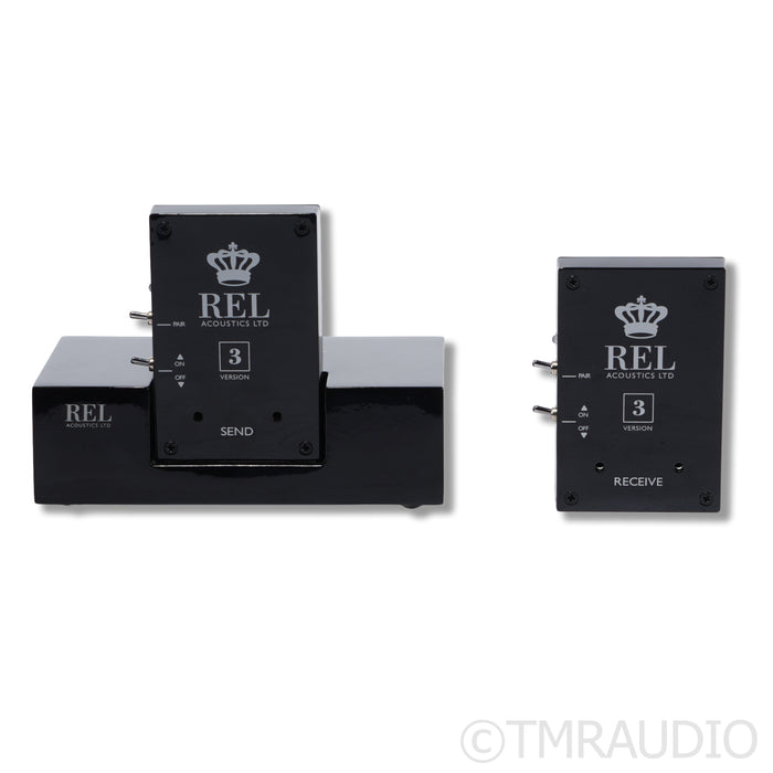 REL Acoustics T/7x Subwoofer; Wireless Arrow 3
