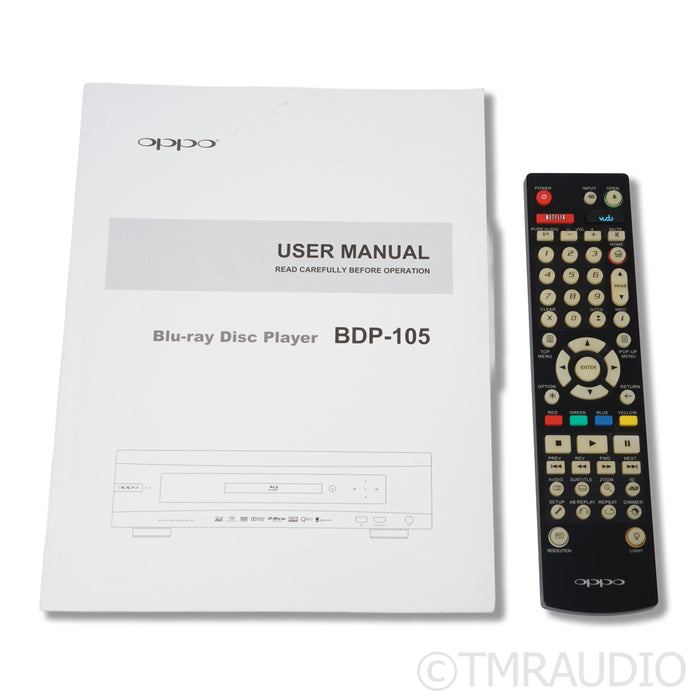 Oppo BDP-105 Universal Disc / Blu-Ray Player