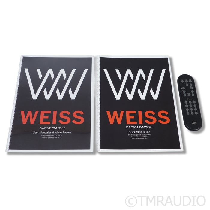 Weiss DAC502 MK.1 Streaming DAC