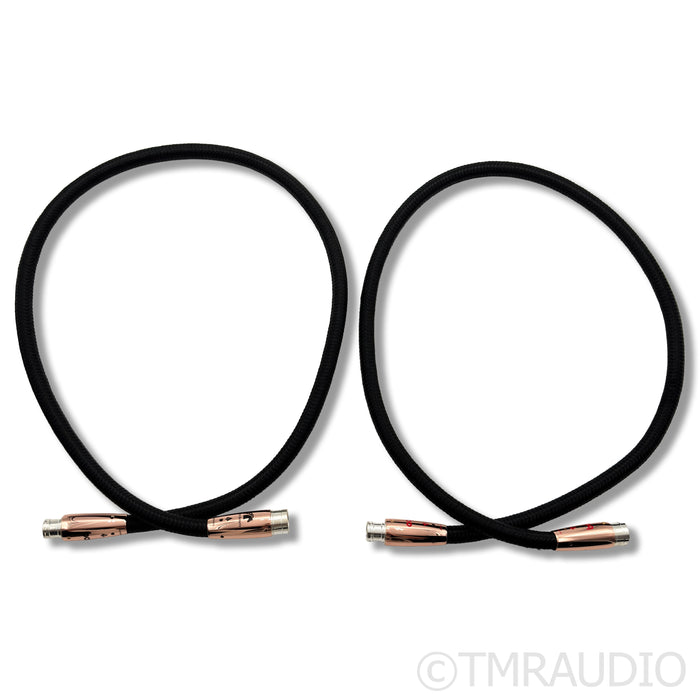 AudioQuest Black Beauty XLR Cables; 1m