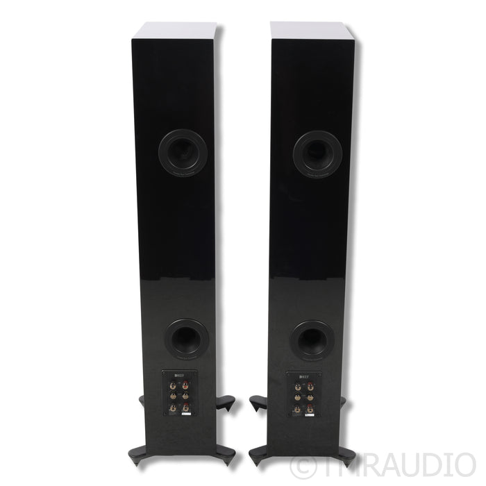 KEF R5 Meta Floorstanding Speakers; Upgraded Gaia III Footers