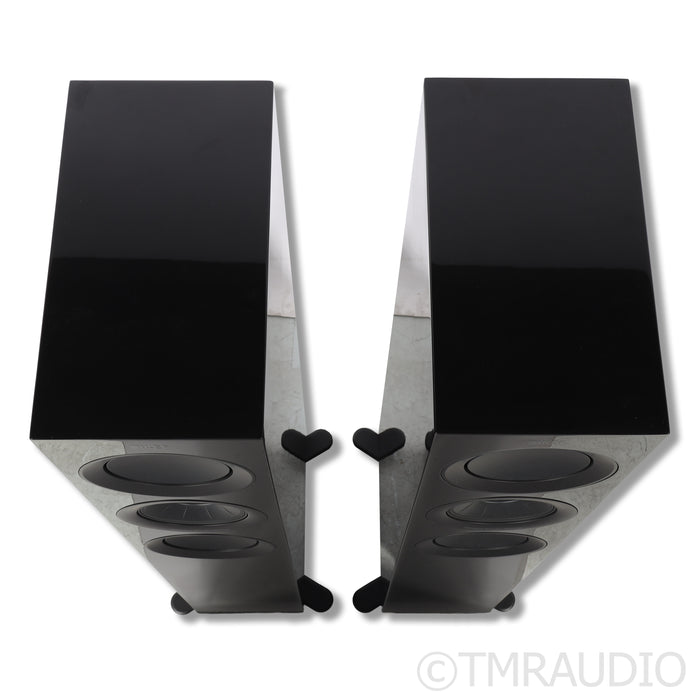 KEF R5 Meta Floorstanding Speakers; Upgraded Gaia III Footers