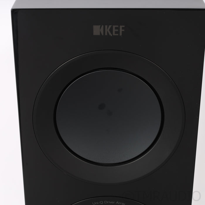 KEF R5 Meta Floorstanding Speakers; Upgraded Gaia III Footers