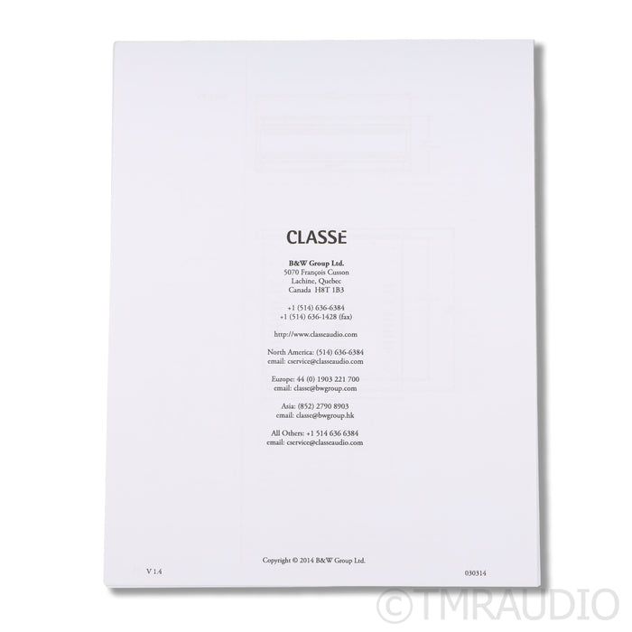 Classe Audio CA-2300 Power Amplifier