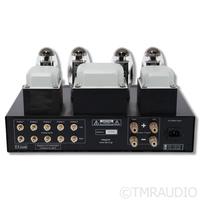 Lab12 Integre4 Tube Integrated Amplifier