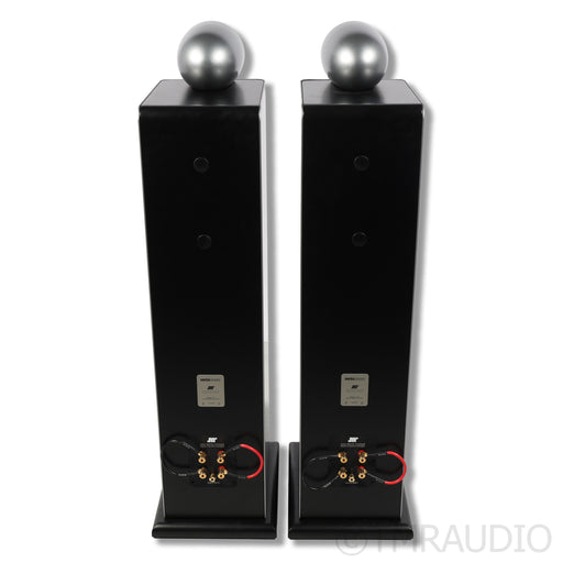 Jean-Marie Reynaud Orfeo Grande Floorstanding Speakers; Pearly Aluminum Grey
