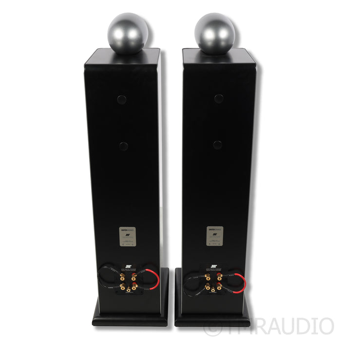 Jean-Marie Reynaud Orfeo Grande Floorstanding Speakers; Pearly Aluminum Grey