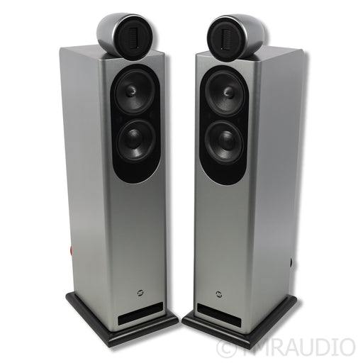 Jean-Marie Reynaud Orfeo Grande Floorstanding Speakers; Pearly Aluminum Grey