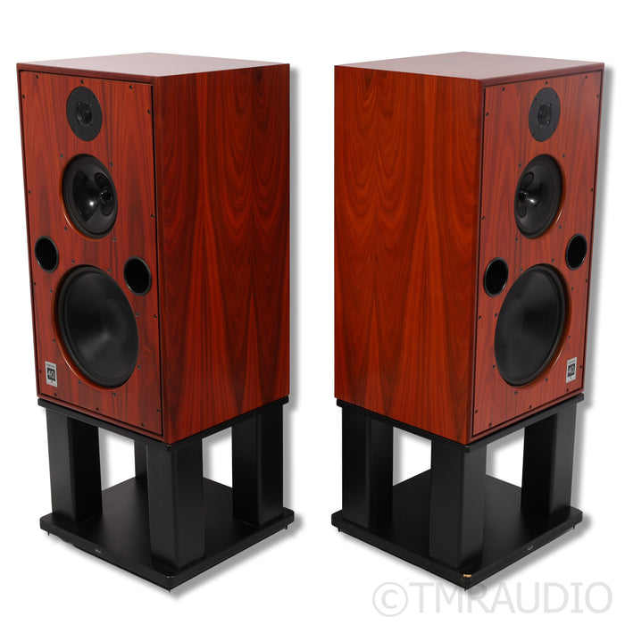 Harbeth Monitor 40.1 Bookshelf Speakers; Stands