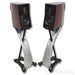 Raidho Acoustics TD1.2 Bookshelf Speakers; Stands