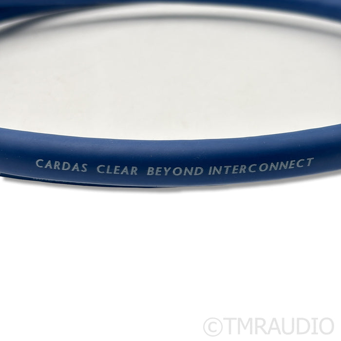Cardas Clear Beyond XLR Cables; 1.5m